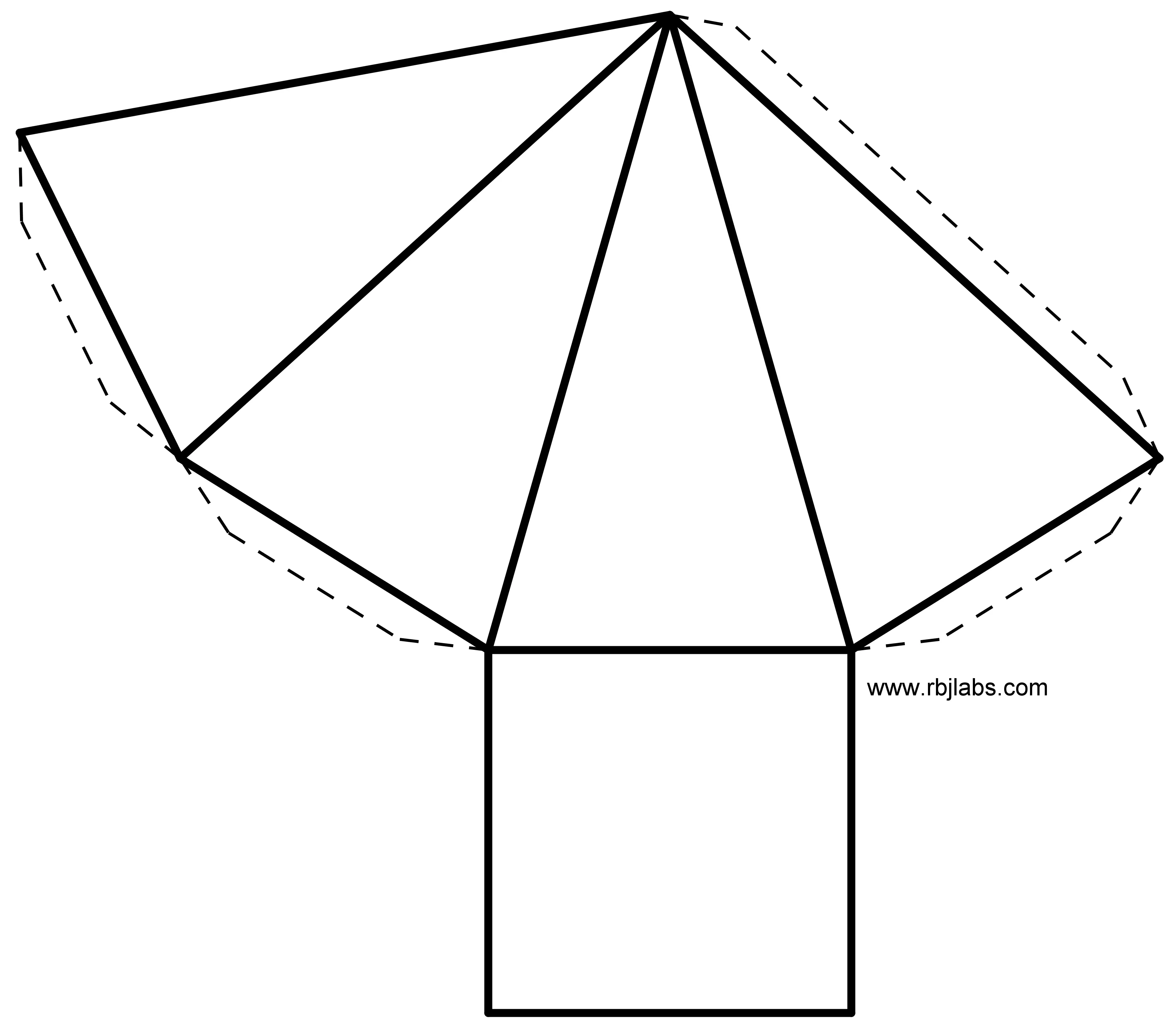 pirámide-cuadrangular