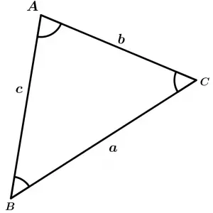 triangulo de funciones trigonometricas