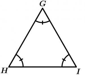 Triángulo equiángulo