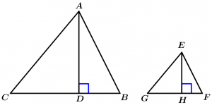semejanza_de_triángulos_teorema_11