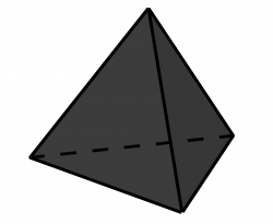 tetraedro-regular-sólido