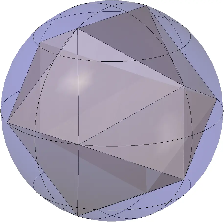 icosahedron-inscribed