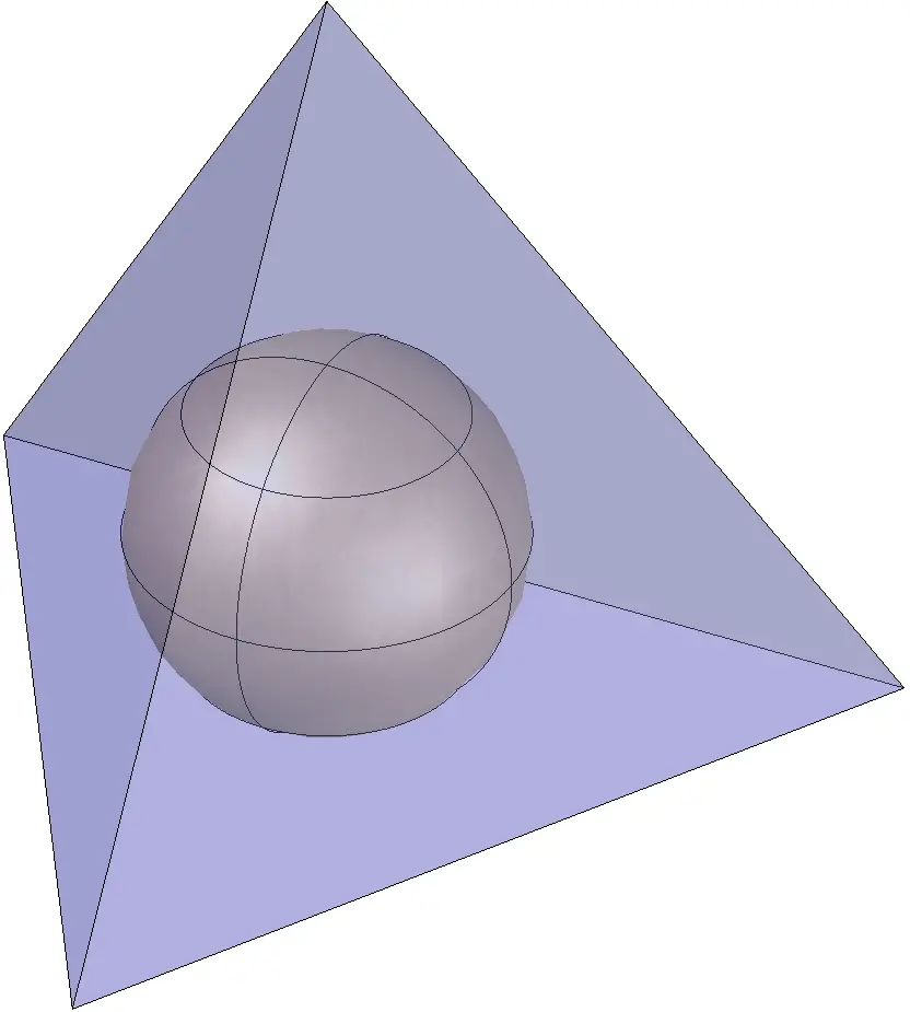 tetrahedron-circumscribed