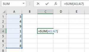 cómo-hacer-una-suma-en-excel-con-comandos-escritos-a-una-columna-de-números