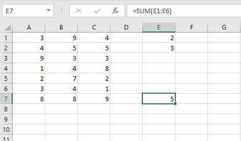 how-to-do-a-sum-in-excel-with-the-menu-bar-column-and-row-result-1
