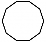 decagon to print and color